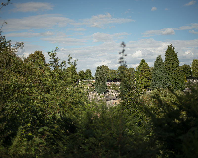 The cemetery, Balad 1/ Charleroi